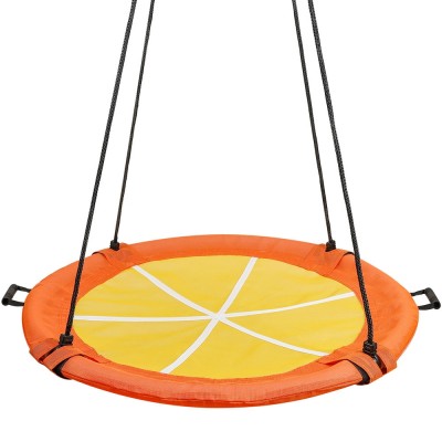 100 cm / 120 cm nest swing orange, height adjustable, maximum load 200 kg